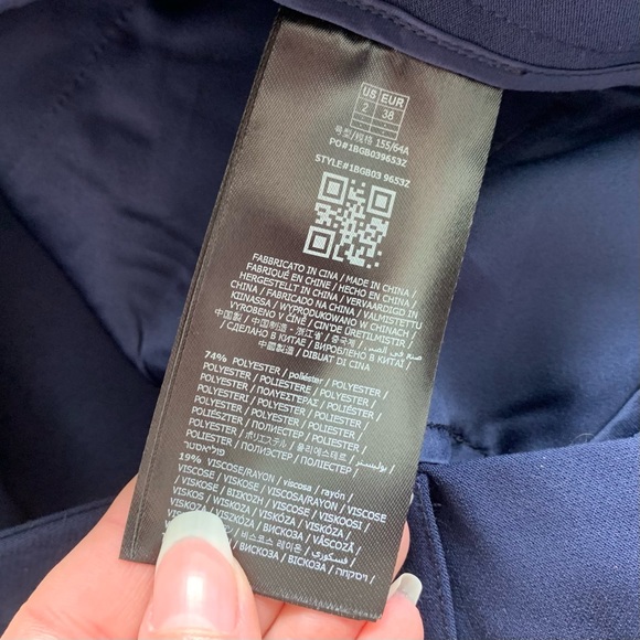 NWT MARCIANO Winnie Genesis Pant in Nocturnal Navy - Picture 11 of 11